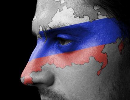 russia-flag-on-face