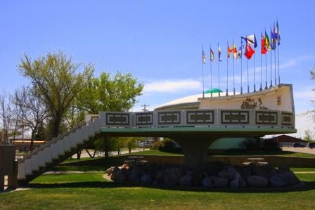 UFO Landing Pad St. Paul, Alberta