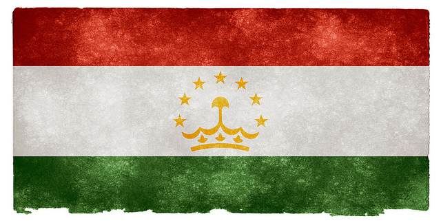 Tajikistan Flag